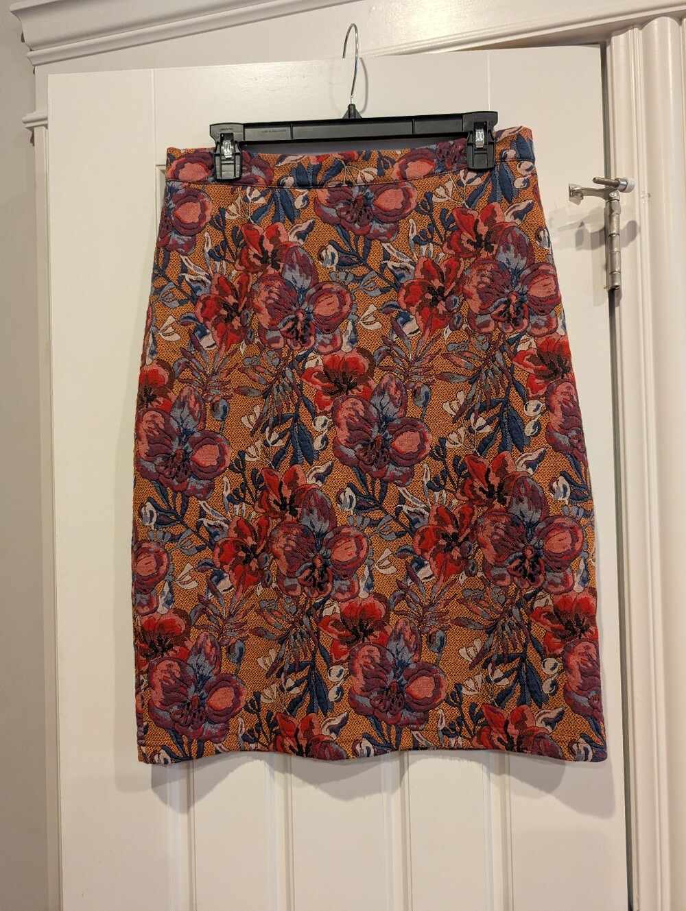 Anthropologie Maeve Floral Pencil Skirt